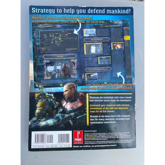 Too Human prima official game guide 2008 - Picture 2 of 2